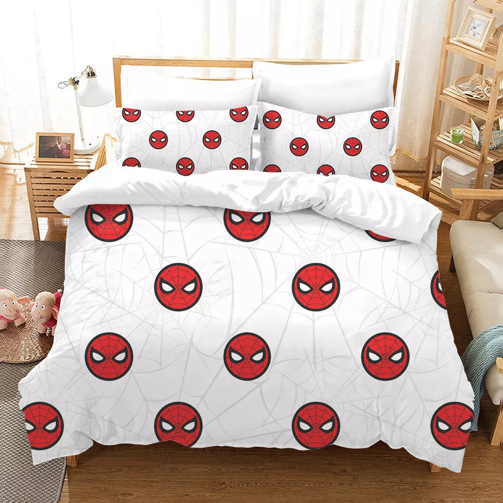 Spider-Man Bedding Set Pattern Kids Quilt Cover Without Filler (Online Order Only)