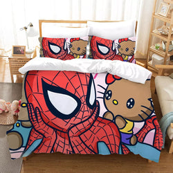 Spider-Man Bedding Set Pattern Kids Quilt Cover Without Filler (Online Order Only)
