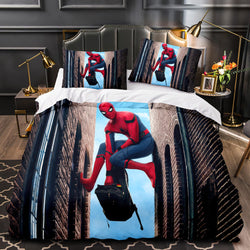 Spider-Man Homecoming Cosplay Bedding Sets Quilt Covers Without Filler (Online Order Only)
