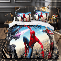 Spider-Man Homecoming Cosplay Bedding Sets Quilt Covers Without Filler (Online Order Only)