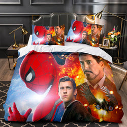 Spider-Man Homecoming Cosplay Bedding Sets Quilt Covers Without Filler (Online Order Only)