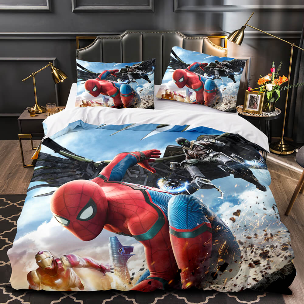 Spider-Man Homecoming Cosplay Bedding Sets Quilt Covers Without Filler (Online Order Only)