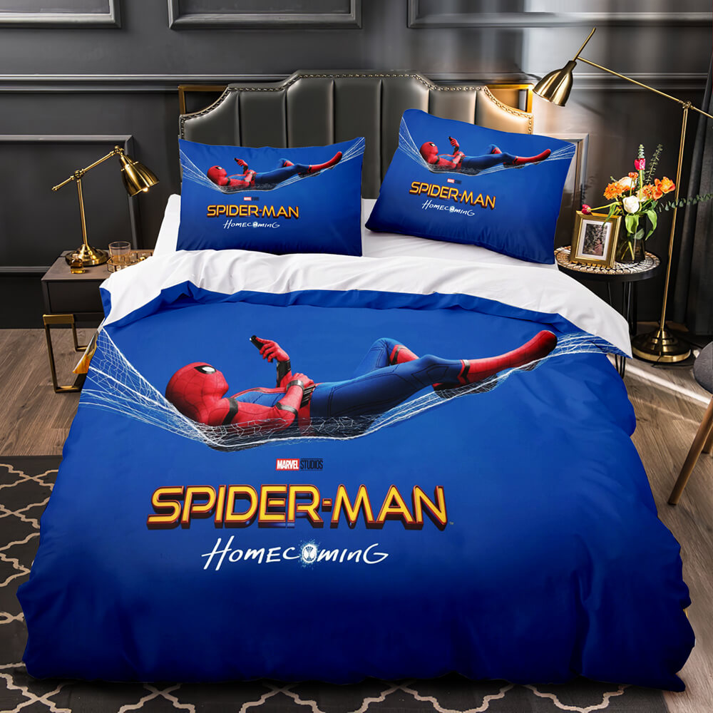 Spider-Man Homecoming Cosplay Bedding Sets Quilt Covers Without Filler (Online Order Only)