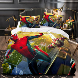Spider-Man Homecoming Cosplay Bedding Sets Quilt Covers Without Filler (Online Order Only)