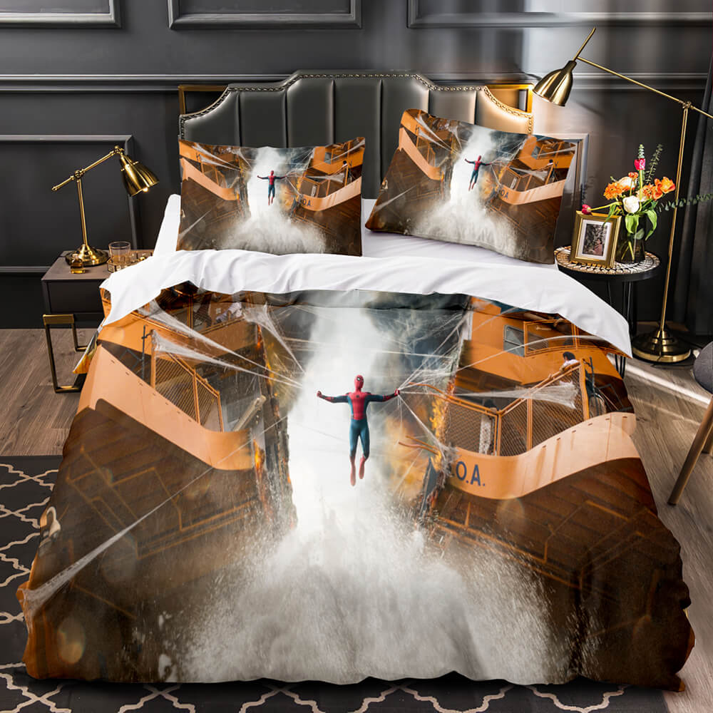 Spider-Man Homecoming Cosplay Bedding Sets Quilt Covers Without Filler (Online Order Only)