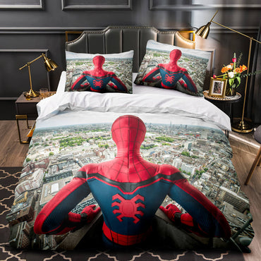 Spider-Man Homecoming Cosplay Bedding Sets Quilt Covers Without Filler (Online Order Only)