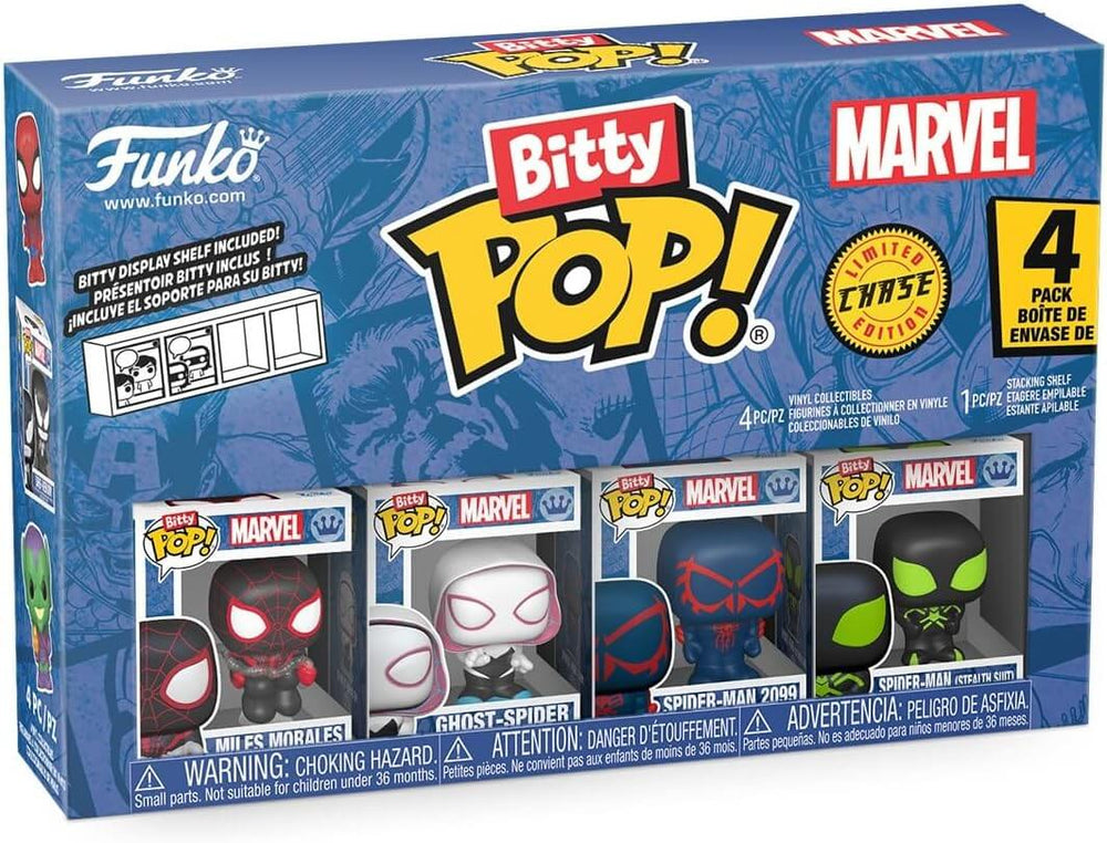 Spider-Man Miles Morales Funko Bitty Pop! Mini-Figure 4-Pack (ONLINE ORDER ONLY)