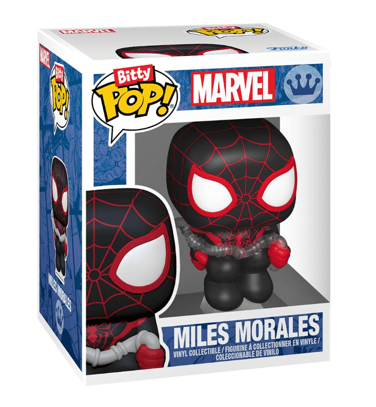 Spider-Man Miles Morales Funko Bitty Pop! Mini-Figure 4-Pack (ONLINE ORDER ONLY)