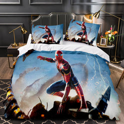 IMAX Spider-Man No Way Home Bedding Set Duvet Cover Quilt Bed Sets (Online Order Only)