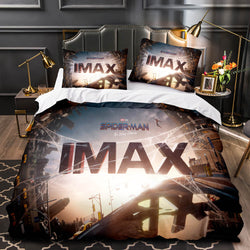 IMAX Spider-Man No Way Home Bedding Set Duvet Cover Quilt Bed Sets (Online Order Only)