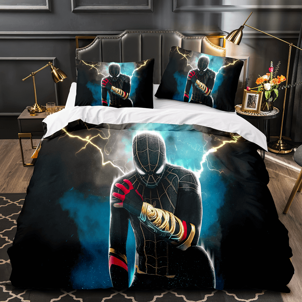 Spider-Man No Way Home Bedding Set Quilt Duvet Covers Bed Sets (Online Order Only)