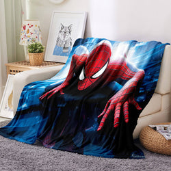 Spider-Man Pattern Blanket Flannel Throw Room Decoration (Online Order Only)
