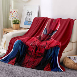 Spider-Man Pattern Blanket Flannel Throw Room Decoration (Online Order Only)