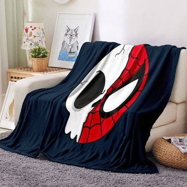 Spider-Man Pattern Blanket Flannel Throw Room Decoration (Online Order Only)