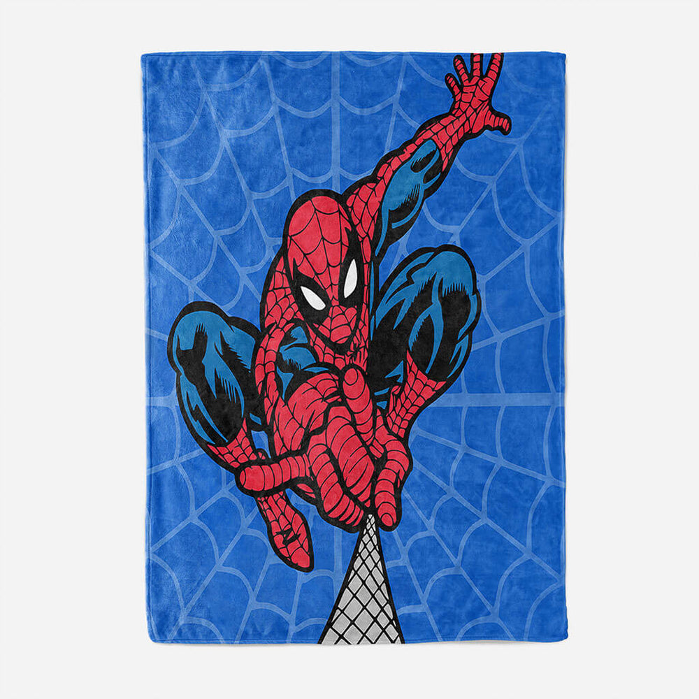 Spider-Man Pattern Blanket Flannel Throw Room Decoration (Online Order Only)