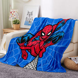 Spider-Man Pattern Blanket Flannel Throw Room Decoration (Online Order Only)