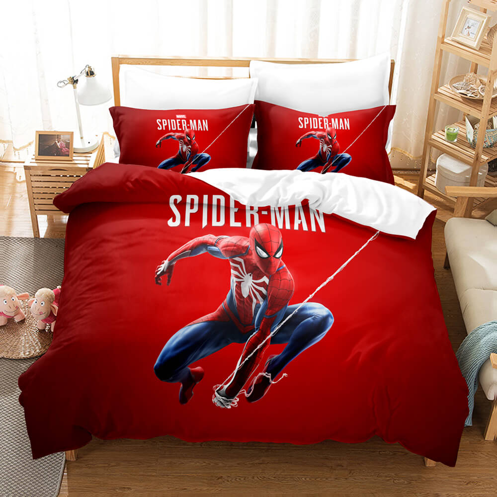Spider-Man Pattern Bedding Set Quilt Cover Without Filler (Online Order Only)