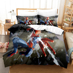 Spider-Man Pattern Bedding Set Quilt Cover Without Filler (Online Order Only)