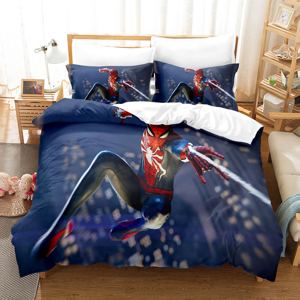 Spider-Man Pattern Bedding Set Quilt Cover Without Filler (Online Order Only)