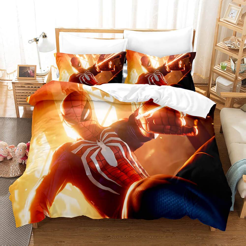 Spider-Man Pattern Bedding Set Quilt Cover Without Filler (Online Order Only)