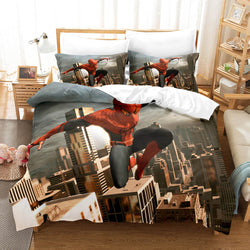 Spider-Man Pattern Bedding Set Quilt Cover Without Filler (Online Order Only)