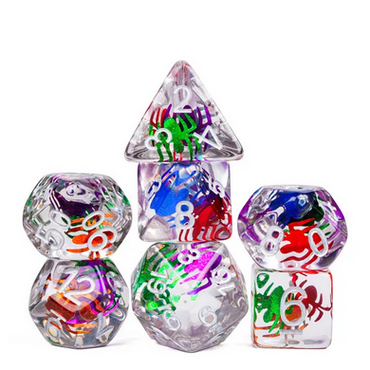 Spider Swarm RPG Dice Set (ONLINE ORDER ONLY)