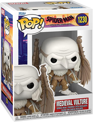 Spider-Man: Across the Spider-Verse Medieval Vulture Funko Pop! Vinyl #1230 with Funko Protector (Online Order Only)
