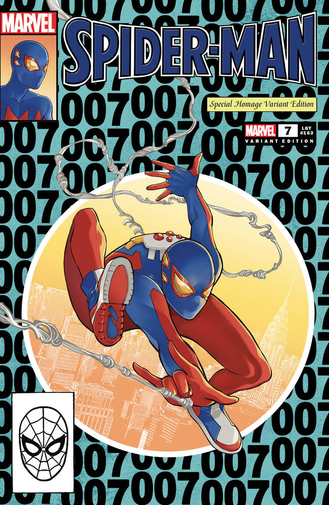 Spider-Man #7 2nd Print Romy Jones Amazing Spider-Man 300 Homage Spider-Boy Variant (05/17/2023) Marvel (ONLINE ORDER ONLY)