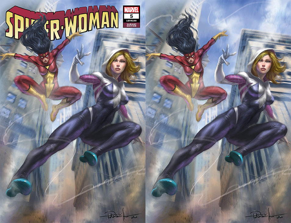 Spider-Woman #5 Lucio Parrillo Variant Spider Gwen (10/21/2020) Marvel (ONLINE ORDER ONLY)