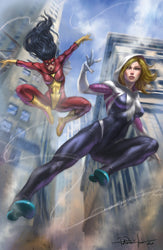 Spider-Woman #5 Lucio Parrillo Variant Spider Gwen (10/21/2020) Marvel (ONLINE ORDER ONLY)