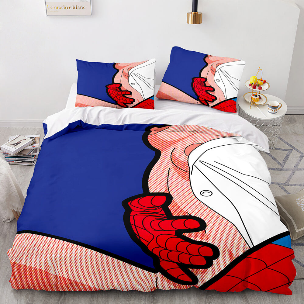 Spiderman Bedding Set Kids Quilt Cover Room Decoration (Online Order Only)