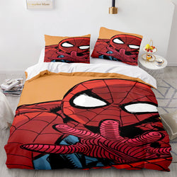 Spiderman Bedding Set Kids Quilt Cover Room Decoration (Online Order Only)