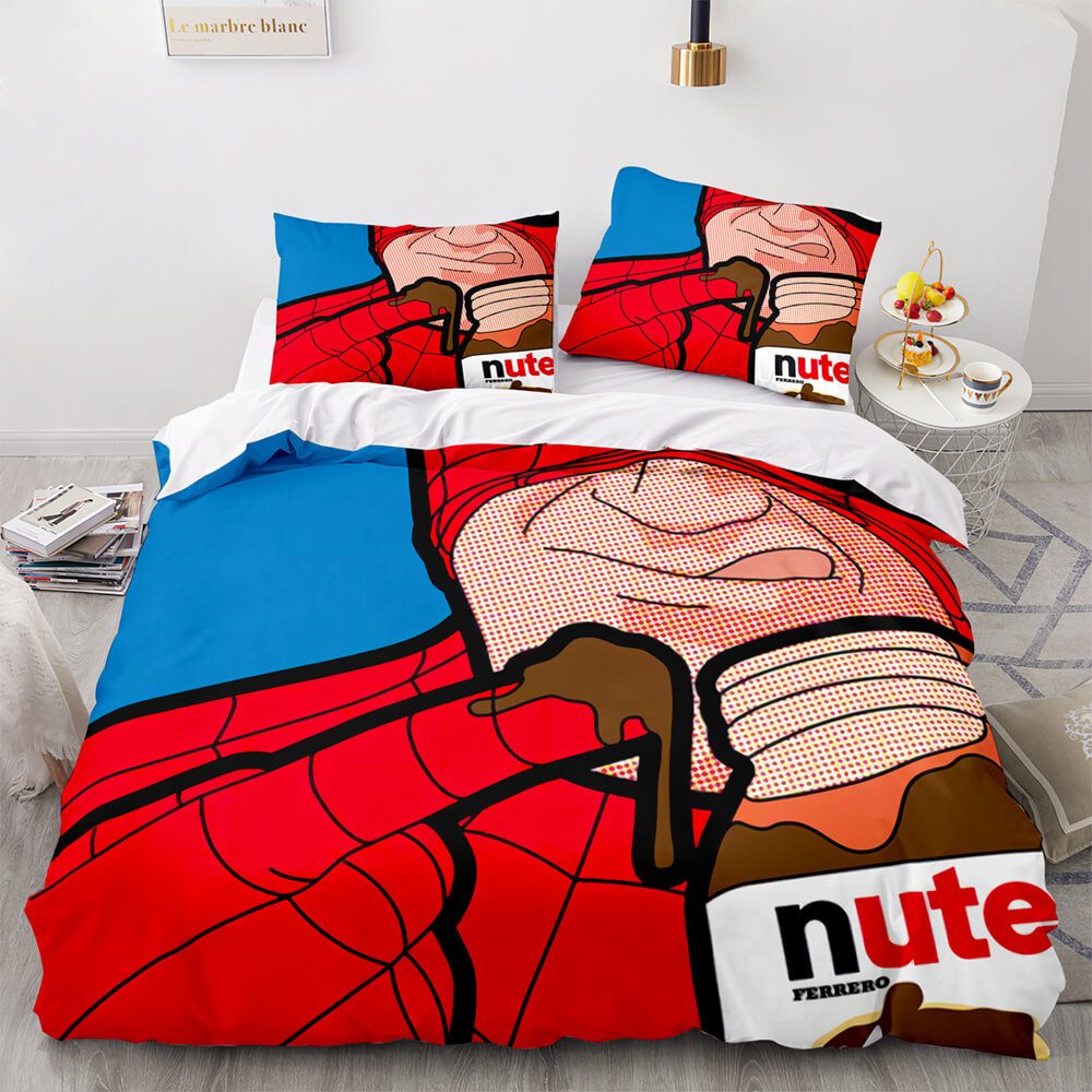 Spiderman Bedding Set Kids Quilt Cover Room Decoration (Online Order Only)