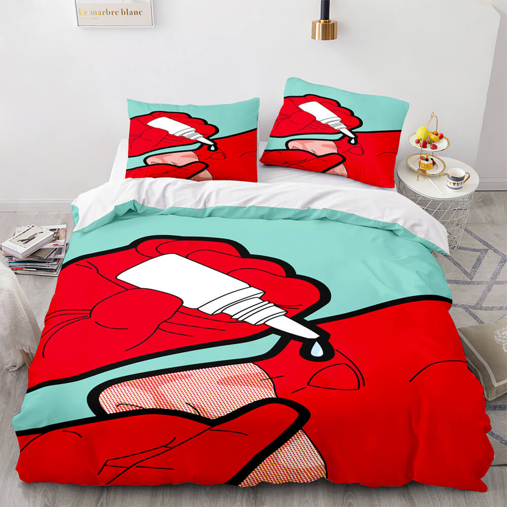Spiderman Bedding Set Kids Quilt Cover Room Decoration (Online Order Only)
