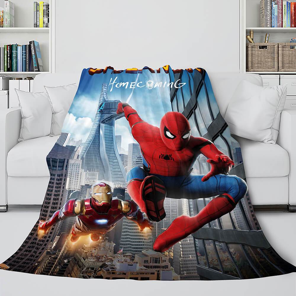 Spiderman Flannel Fleece Blanket (Online Order Only)