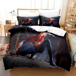 Spiderman Pattern Bedding Set Kids Quilt Cover Without Filler (Online Order Only)