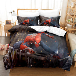 Spiderman Pattern Bedding Set Kids Quilt Cover Without Filler (Online Order Only)