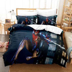 Spiderman Pattern Bedding Set Kids Quilt Cover Without Filler (Online Order Only)