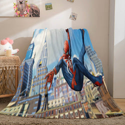 Spiderman Flannel Fleece Throw Blanket (Online Order Only)