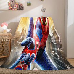 Spiderman Flannel Fleece Throw Blanket (Online Order Only)