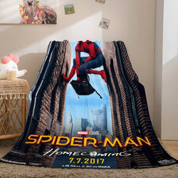 Spiderman Flannel Fleece Throw Blanket (Online Order Only)