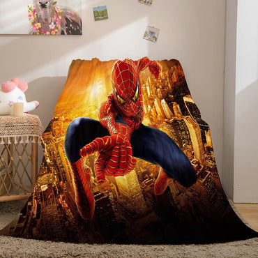 Spider-Man Flannel Fleece Throw Blanket (Online Order Only)