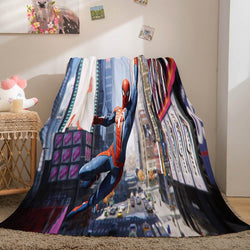Spider-Man Flannel Fleece Throw Blanket (Online Order Only)