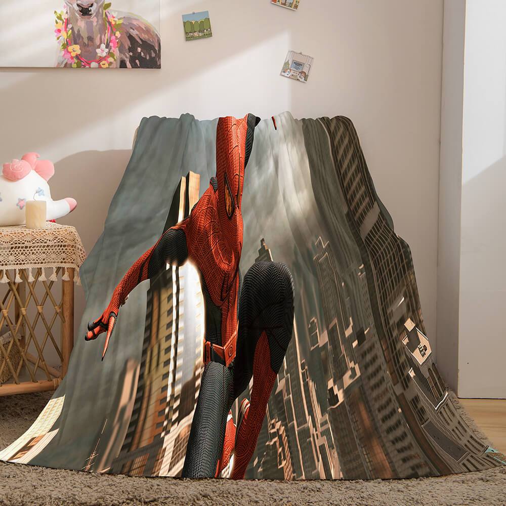 Spider-Man Flannel Fleece Throw Blanket (Online Order Only)
