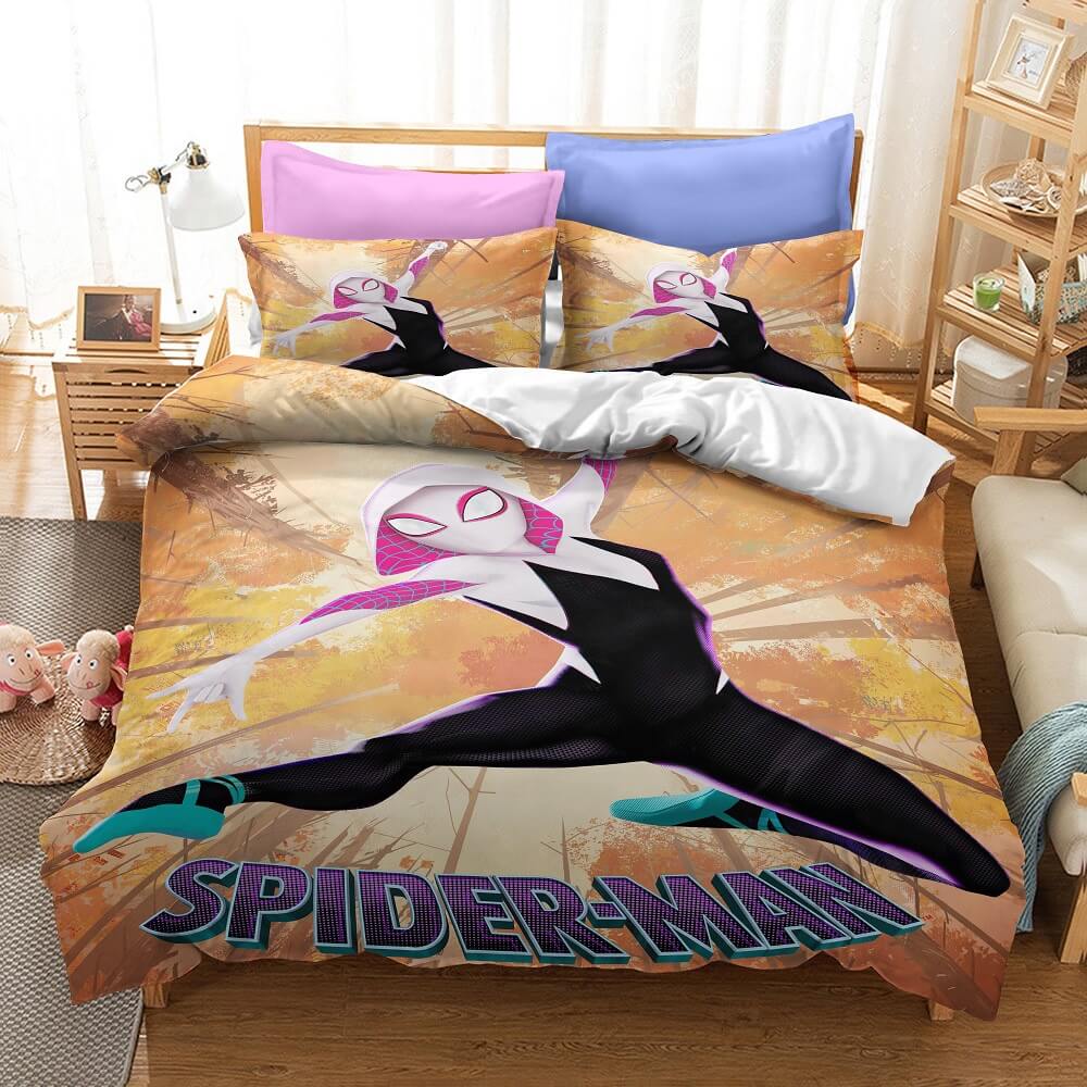 Spiderman Gwen Spider Bedding Set Duvet Cover (Online Order Only)