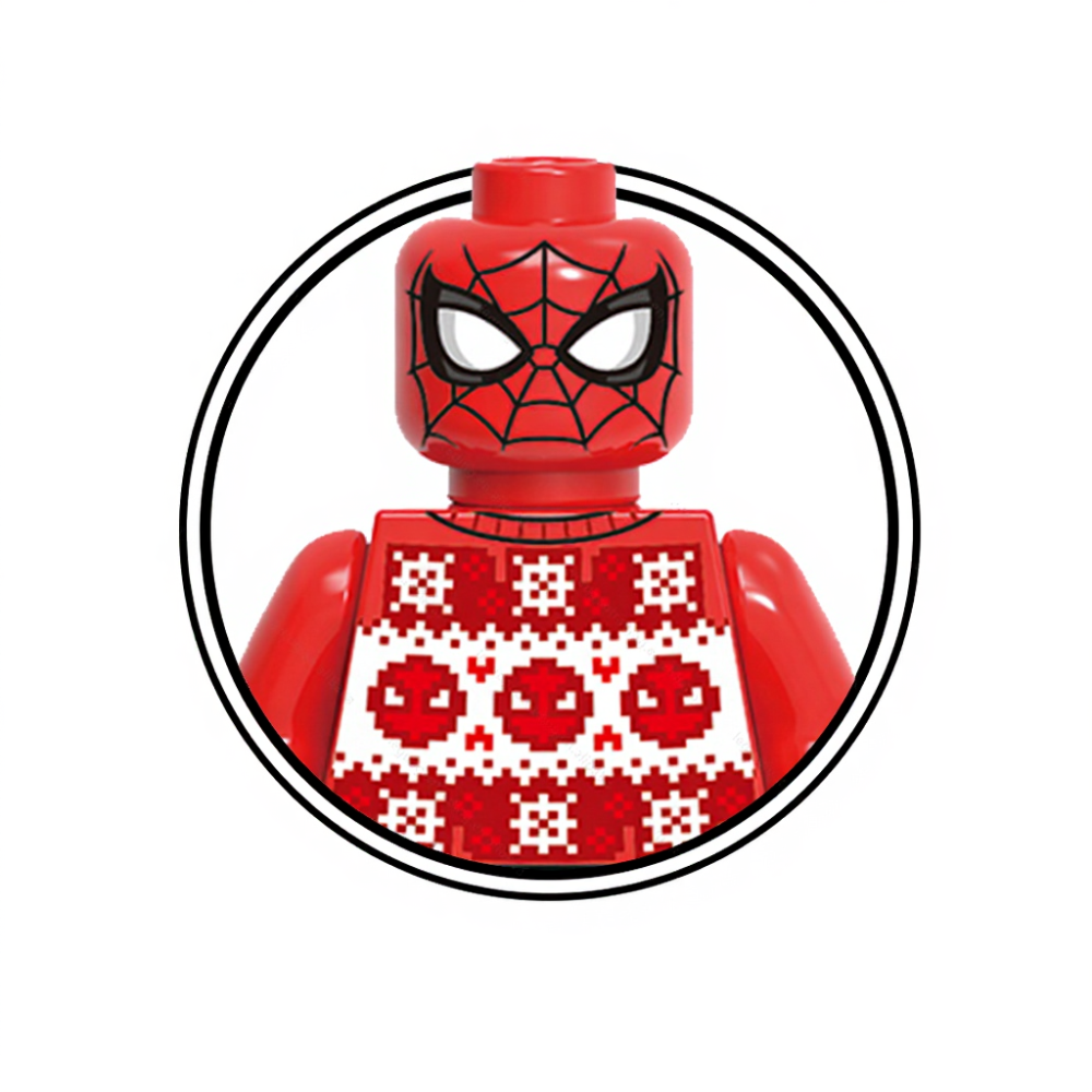 Spiderman Holiday Minifigure (ONLINE ORDER ONLY)
