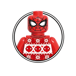 Spiderman Holiday Minifigure (ONLINE ORDER ONLY)