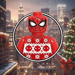 Spiderman Holiday Minifigure (ONLINE ORDER ONLY)