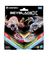 Beyblade: X: Jurassic World Top & Launcher Multipack (ONLINE ORDER ONLY)