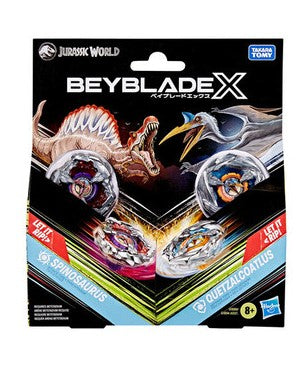 Beyblade: X: Jurassic World Top & Launcher Multipack (ONLINE ORDER ONLY)